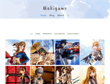 Tablet Screenshot of makigumo.com